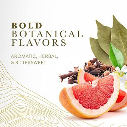 Wilderton Bittersweet Aperitivo Non Alcoholic Spirits - Botanical Spirit with Grapefruit, Orange Blossom and Aromatic Herbs - Zero Proof Alcohol Free Drinks – 25.4 fl oz