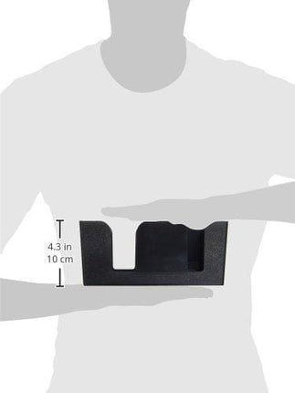 Winco BC-6 Bar Caddy with 6 Compartments,Black,Medium