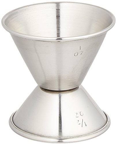 Winco Jiggers Steel 1/2 Ounce x 1 Ounce