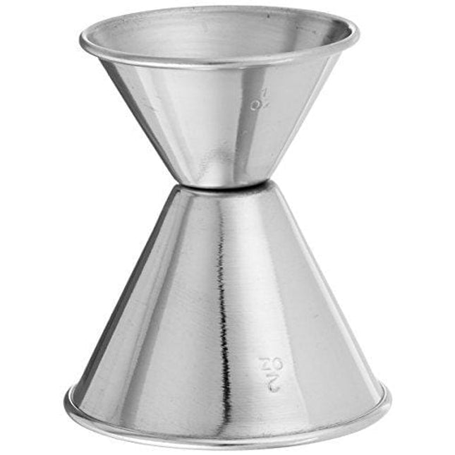 Winco Jiggers Steel 1 Ounce x 2 Ounce