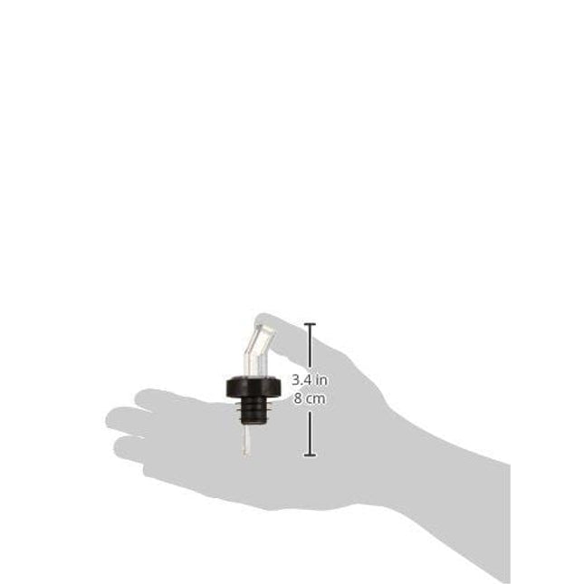 Winco Screened Pourer, Crystal Clear, 12 Count