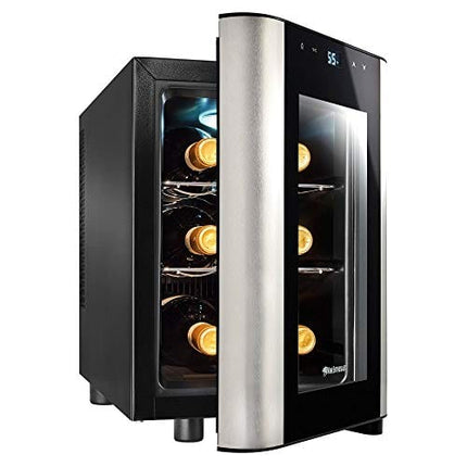 Wine Enthusiast 6-Bottle Countertop Wine Cooler