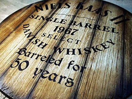 Custom Wall Decor Sign Inspired by Old Whiskey & Beer Barrels, Personalized Gifts for Men, Handmade on Distressed Wood, Living Room Home Bar Man Cave Decoration