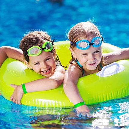 WristCo Neon Green 3/4" Tyvek Wristbands - 1000 Pack Paper Wristbands for Events