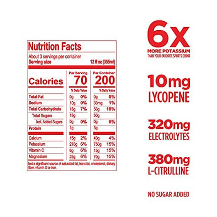 WTRMLN WTR | Cold Pressed Watermelon Juice [Original HYDRATION]| Natural Electrolytes + Antioxidants | No Added Sugar | 1 liter bottles (Pack of 1)