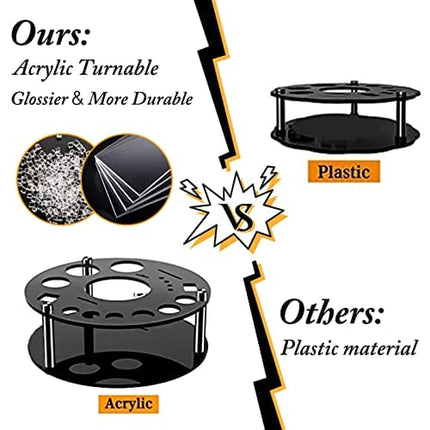 X-cosrack Bar Set |19-Piece Rose Gold Home Cocktail Shaker Set | Stainless Steel Bar Tools with Rotating Stand | Bartender Kit for Professional and Beginners