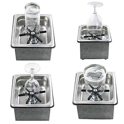 Sink Glass Rinser,Faucet Bar Glass Rinser,Bottle Washer,Kitchen Sink Accessories,Metal Washer,Kitchen Sink Accessories,Kitchen Sink Cup Rinser