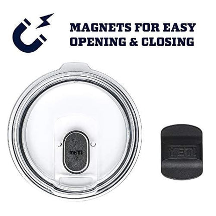 YETI Rambler 10 oz Stackable Mug, Vacuum Insulated, Stainless Steel with MagSlider Lid, Black