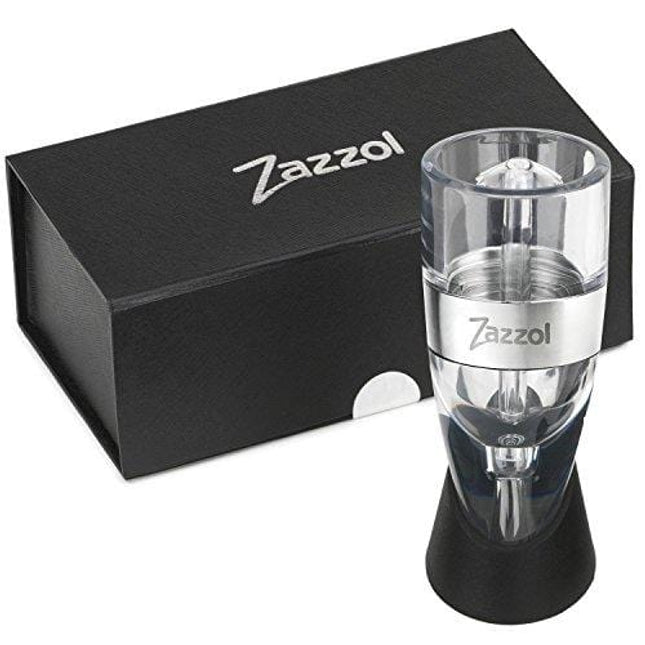 Zazzol Wine Aerator Decanter - Multi Stage Design with Gift Box - Recommended by Business Insider