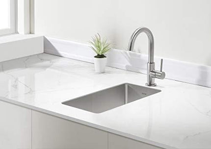 Modena Undermount Bar and RV Sink, 16-Gauge Stainless Steel (10 x 18 Trough)