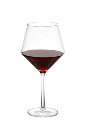 Zwiesel Glas Pure Tritan Crystal Stemware Glassware Collection, 6 Count (Pack of 1), Burgundy Red Wine Glass