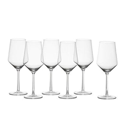 Zwiesel Glas Tritan Crystal Pure Stemware Collection Glassware, 6 Count (Pack of 1), Cabernet/All Purpose, Red or White Wine Glass
