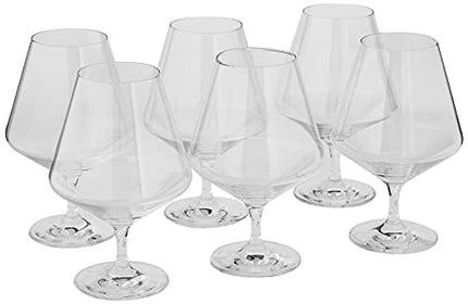 Zwiesel Glas Tritan Pure Barware Collection, 6 Count (Pack of 1), Cognac Glass